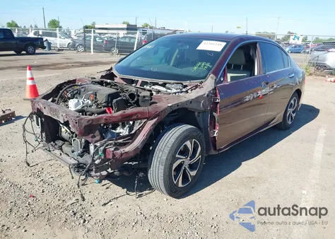 2016 Honda Accord Lx из США, поврежденный, VIN 1HGCR2F35GA122889